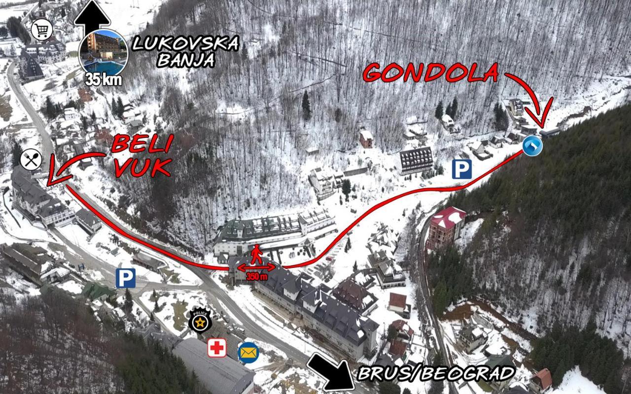 Beli Vuk - Brzece, Kopaonik Brzeće Exterior foto